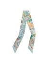 Splash Park Silk Twilly Scarf Green - HERMES - BALAAN 1