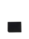 Monogram Card Wallet Black - SAINT LAURENT - BALAAN.