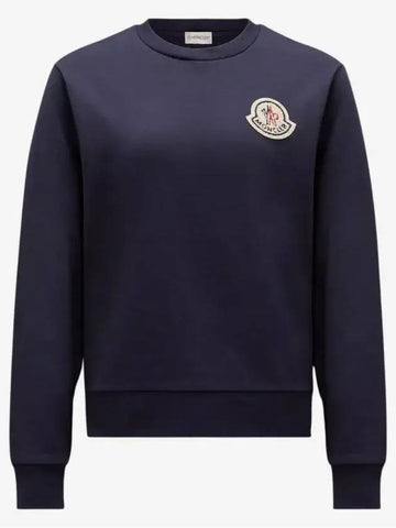 23FW Logo Patch Sweatshirt 8G00027 899TR 778 - MONCLER - BALAAN 1