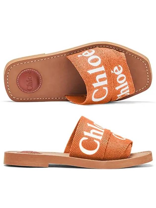 Woody Flat Mules Organge - CHLOE - BALAAN 2