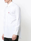 Mini Red Heart Wappen White Shirt P1B012 E629 - COMME DES GARCONS - BALAAN 2