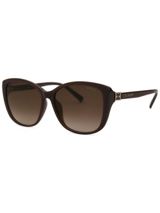 Escada SES B53G 094V officially imported cat eye horn rimmed oversized women s luxury sunglasses - ESCADA - BALAAN 1