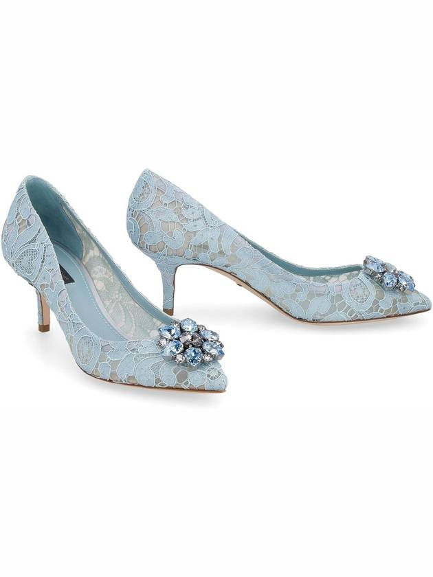 Brooch Lace Rainbow Pumps Heel Azra - DOLCE&GABBANA - BALAAN 4