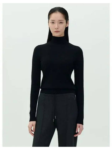 Women s Cashmere Basic T neck Black Domestic Product GM0024082835718 - THEORY - BALAAN 1