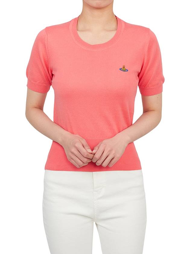 Bea Knit Top Coral - VIVIENNE WESTWOOD - BALAAN 6