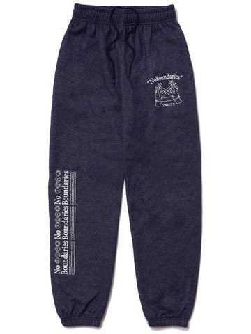 Classic Double Logo Sweatpants Indigo - CONECTX - BALAAN 1