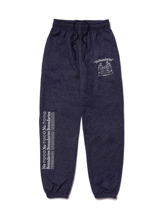 Classic Double Logo Sweatpants Indigo - CONECTX - BALAAN 2