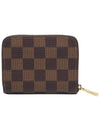 Women s Louis Vuitton N63070 Damier Eben Canvas Zippy Coin Perth gt Money clip purse Gangbuk used luxury goods - LOUIS VUITTON - BALAAN 4