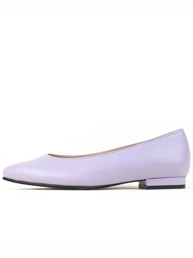 Mocha Flat Shoes Violet - LECHROMAQI - BALAAN 2