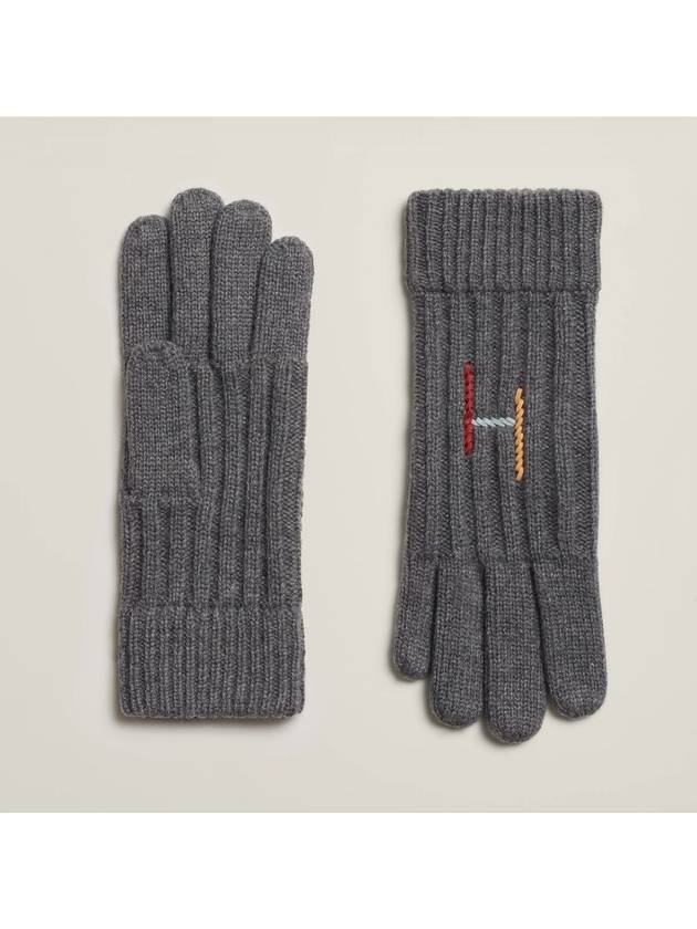 Men's Gloves H TORSADE GLOVES H222063G 03M - HERMES - BALAAN 1