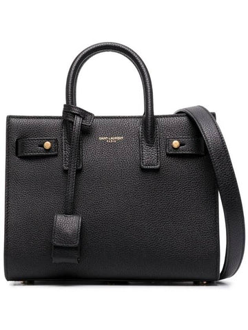 Sac De Jour Tote Bag Black - SAINT LAURENT - BALAAN 1