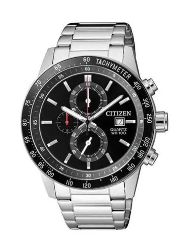 Men s Metal Wrist Watch Chronograph AN3600 59E - CITIZEN - BALAAN 1