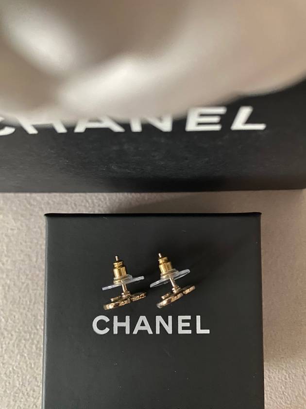 CC logo heart earrings pearl gold earringsABD346 - CHANEL - BALAAN 8