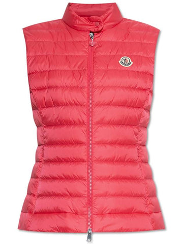 Moncler Down Vest Igens, Women's, Pink - MONCLER - BALAAN 1