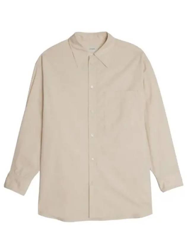 Poplin Oversized Shirt Light Cream - LEMAIRE - BALAAN 2