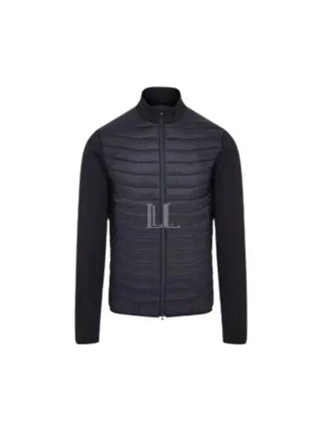 Men's Holden Quilt Hybrid Jacket Black - J.LINDEBERG - BALAAN 2