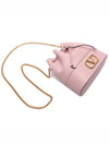 V Logo Chain Bucket Bag Baby Pink - VALENTINO - BALAAN 6