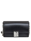 Box 4G Chain Small Leather Shoulder Bag Black - GIVENCHY - BALAAN 2