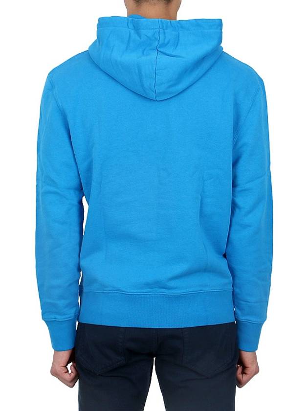 Fox Head Patch Regular Hoodie Light Blue - MAISON KITSUNE - BALAAN 5