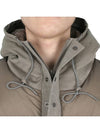 Tempest Combo Down Jacket Padded Khaki - TEN C - BALAAN 8