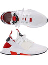 Jago Low-Top Sneakers Red White - TOM FORD - BALAAN 2