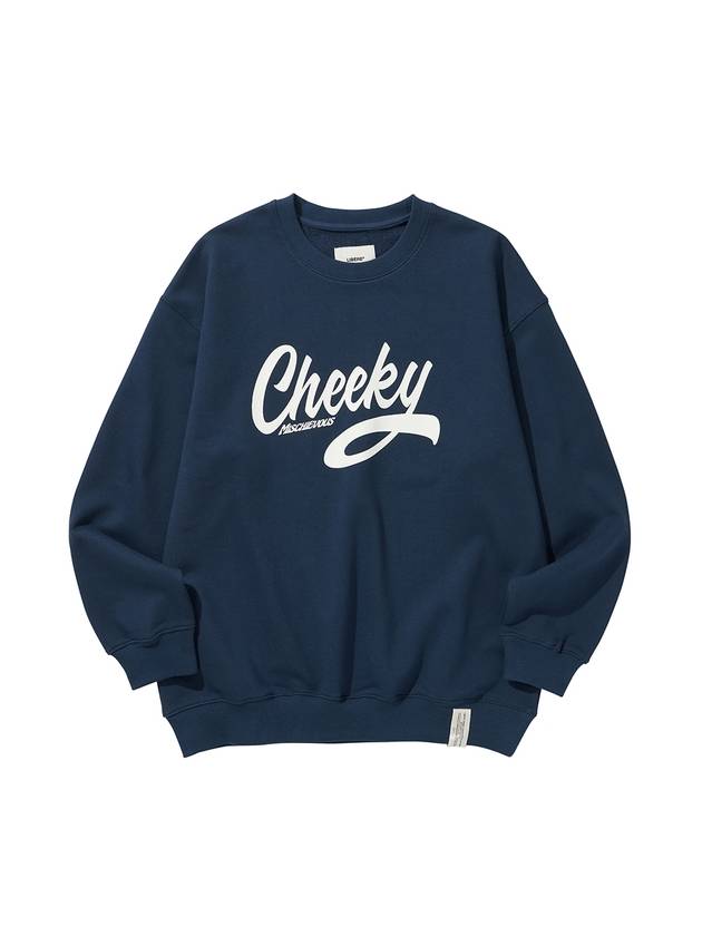 Cheeky Crew Sweatshirt Navy - LIBERE - BALAAN 2