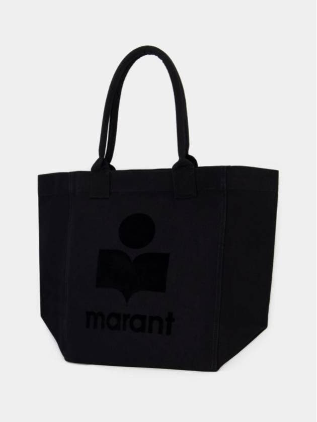 Yenky Logo Tote Bag Black - ISABEL MARANT - BALAAN 3