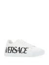 Greca Logo Low Top Sneakers White - VERSACE - BALAAN 3