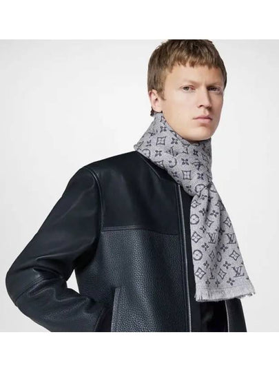 Monogram Classic Scarf Light Grey - LOUIS VUITTON - BALAAN 2