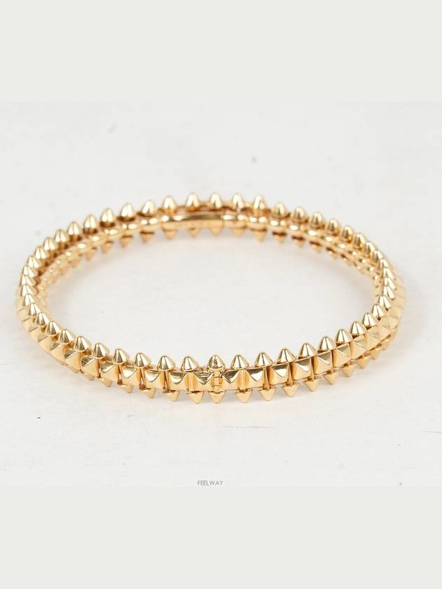 Clash de bracelet medium pink gold 18 74556 - CARTIER - BALAAN 4