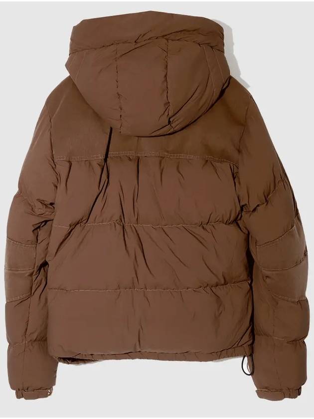 Aspen Combo Down Jacket Padded Brown - TEN C - BALAAN 3