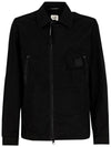 Metropolis Memri Zip-Up Jacket Black - CP COMPANY - BALAAN 2