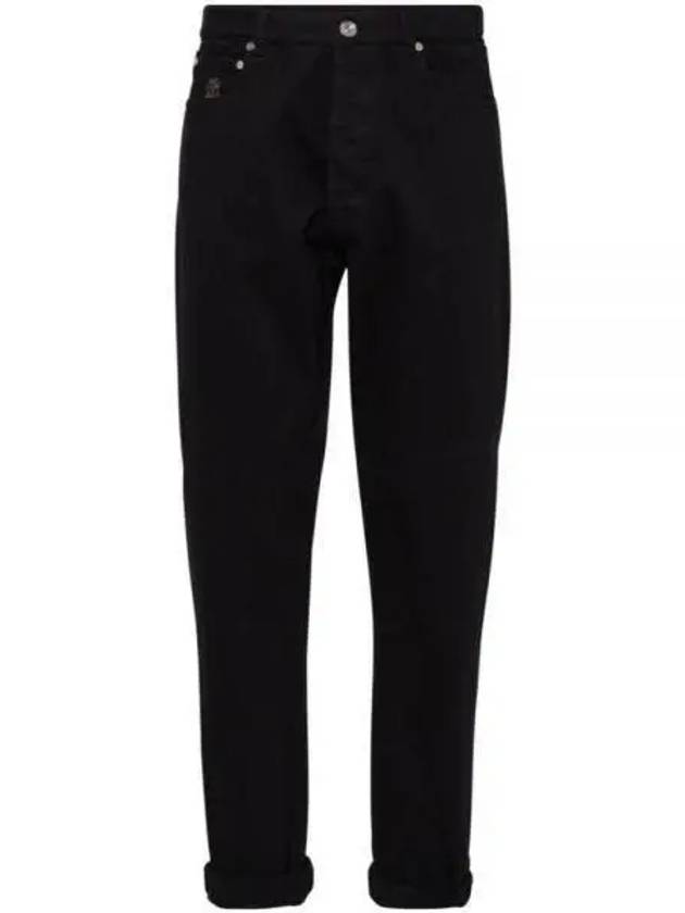 Garment Dyed Iconic Fit Jeans Black - BRUNELLO CUCINELLI - BALAAN 2