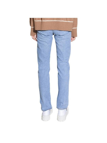 Straight Skinny Jeans Blue - RE/DONE - BALAAN 1