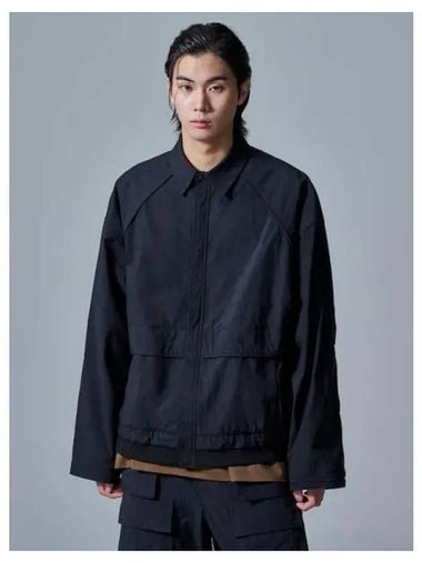 Nylon Half Layered Coach Shirt Black Domestic Product GM0024051643782 - JUUN.J - BALAAN 1