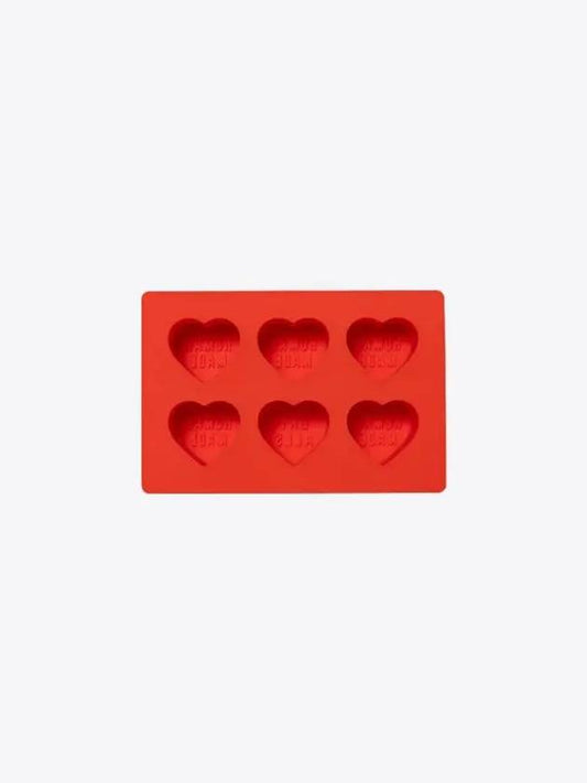 Heart Ice Cube Tray Red HM27GD164 - HUMAN MADE - BALAAN 1