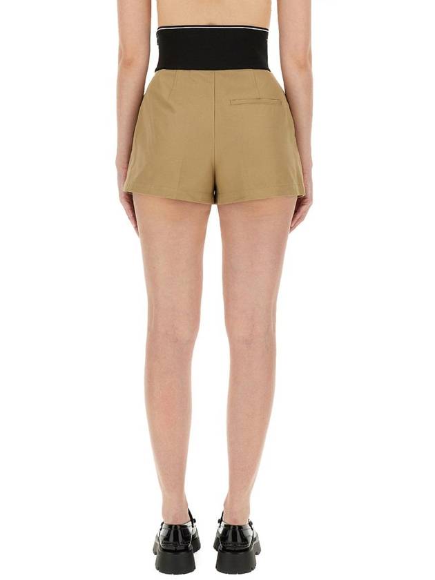 Alexander Wang Safari" Shorts With Logo - ALEXANDER WANG - BALAAN 3