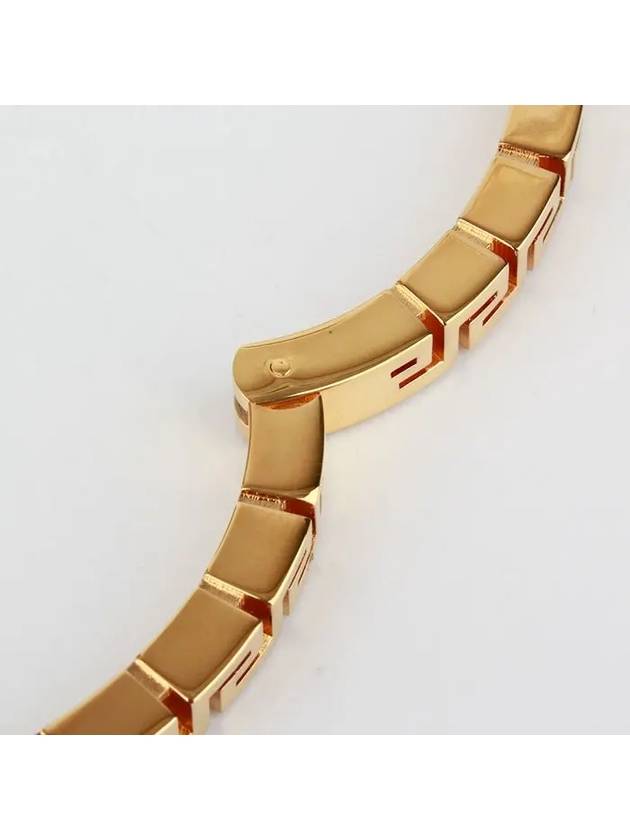 Greca Motif Bangle Bracelet Gold - VERSACE - BALAAN 8