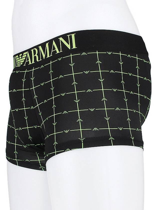 Check Briefs Black Green - EMPORIO ARMANI - BALAAN 4