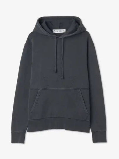 Anchor Logo Hoodie Washed Grey - JW ANDERSON - BALAAN 2