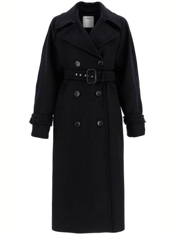 'leandro' long coat in pure - MAX MARA SPORTMAX - BALAAN 1