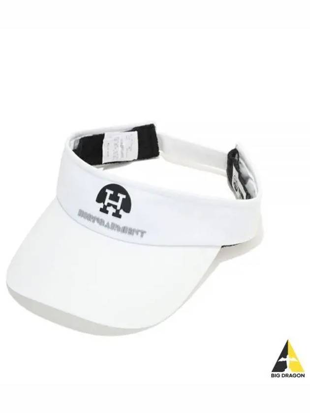 Golf sun cap HCF 2C FC06 white unisex - HORN GARMENT - BALAAN 1