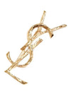 Opyum Cassandra Metal Brooch Gold - SAINT LAURENT - BALAAN 2