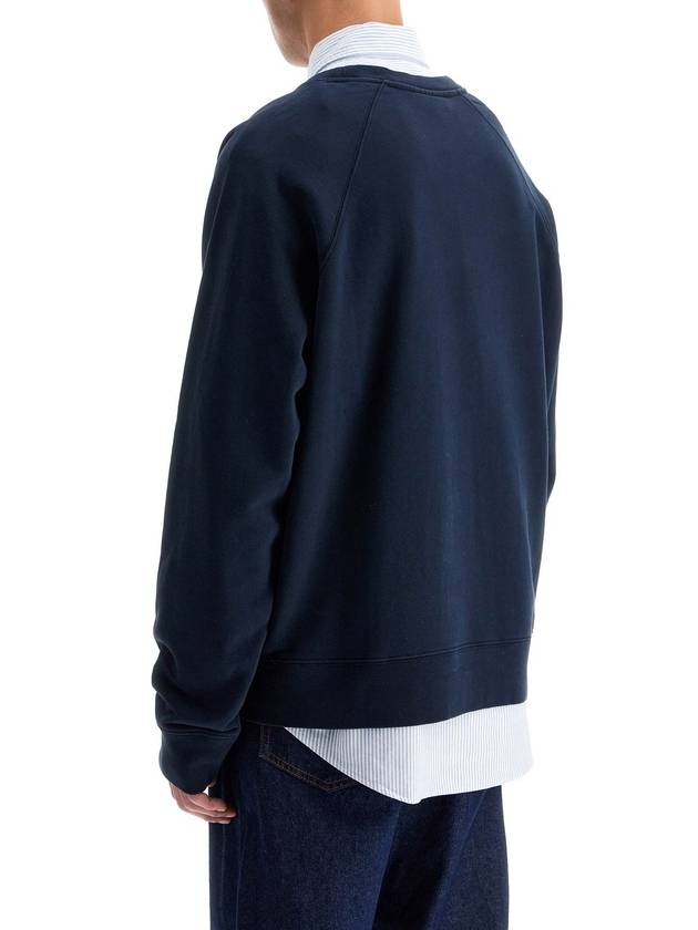 "oversized sweatshirt with - MAISON KITSUNE - BALAAN 3