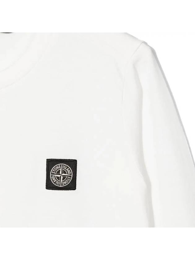 Kids Women s Logo Crew Neck T Shirt 771620447 V0099 - STONE ISLAND - BALAAN 4