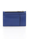 Meistert?ck 8CC Zipper Pocket Card Wallet Blue - MONTBLANC - BALAAN 3