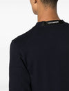 Diagonal Raised Fleece Sweatshirt Navy - CP COMPANY - BALAAN 7