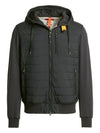 Men s Ivor Hooded Zip up Black - PARAJUMPERS - BALAAN 1