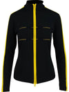 Golf Jade Mid Layer Zip-Up Jacket Black - J.LINDEBERG - BALAAN 4