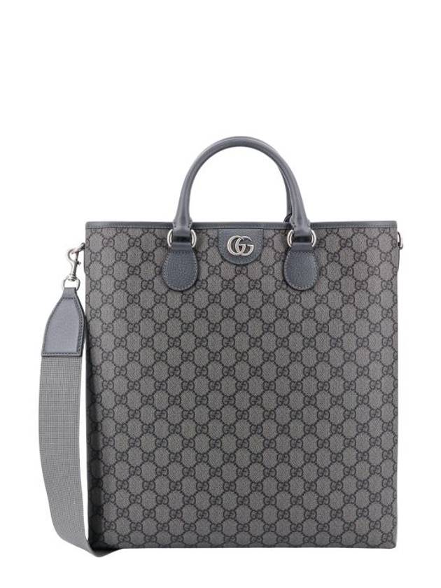 Ophidia GG Medium Tote Bag Grey - GUCCI - BALAAN 1